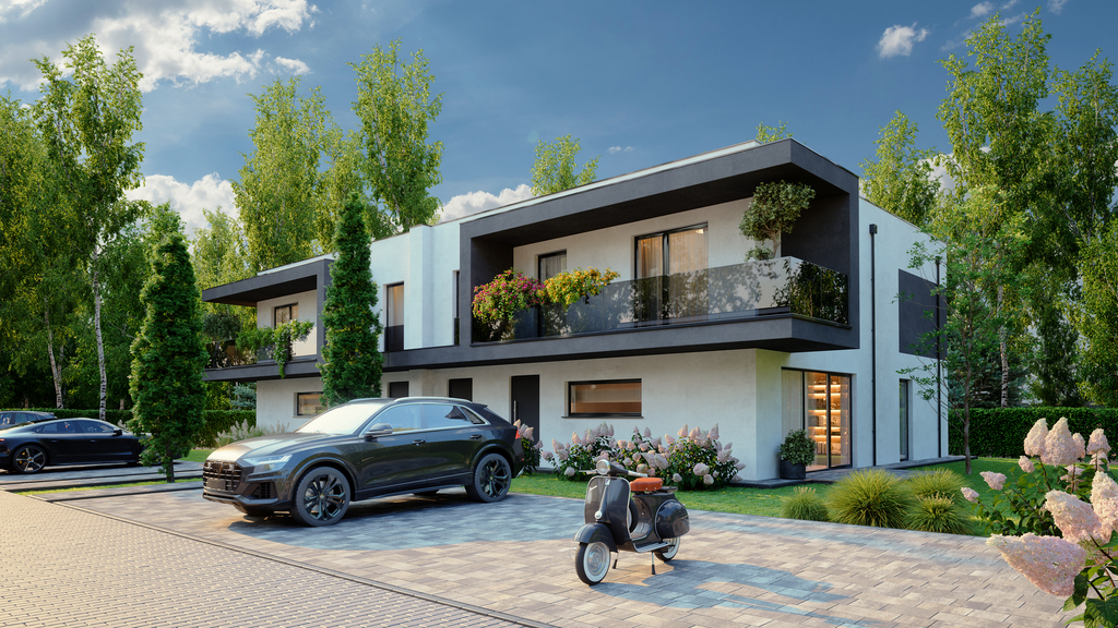 4 pokojowe mieszkanie z dużym ogrodem